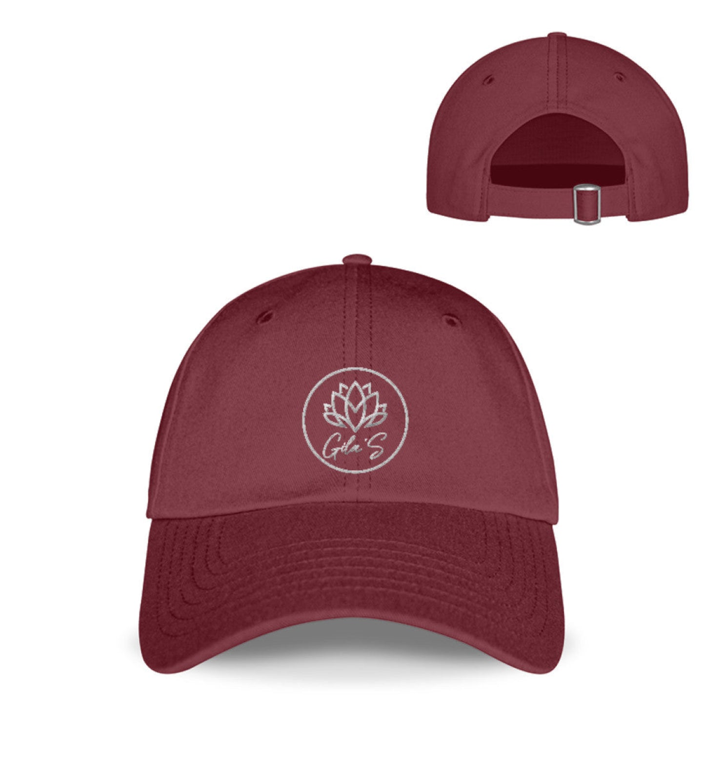 Organic Basecap "Maria" mit Stick